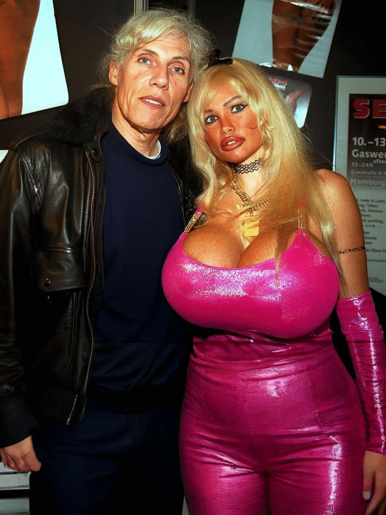 Lolo Ferrari et Éric Vigne